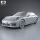 Porsche Panamera GTS 2014 3d model