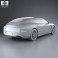 Porsche Panamera GTS 2014 3d model