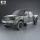 Tata Xenon Double Cab 2008 3d model