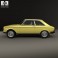 Peugeot 304 coupe 1970 3d model