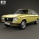 Peugeot 304 coupe 1970 3d model