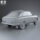 Peugeot 304 coupe 1970 3d model