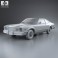 Plymouth Volare coupe 1977 3d model