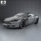 Aston Martin DB9 2004 3d model