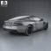 Aston Martin DB9 2004 3d model