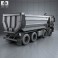 Iveco Trakker Tipper Truck 2013 3d model