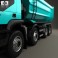 Iveco Trakker Tipper Truck 2013 3d model