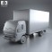 Mitsubishi Fuso Box Truck 2013 3d model