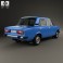VAZ Lada 2106 1976 3d model