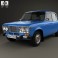 VAZ Lada 2106 1976 3d model