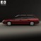 Citroen XM Break 1989 3d model