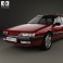 Citroen XM Break 1989 3d model