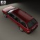 Citroen XM Break 1989 3d model