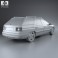 Citroen XM Break 1989 3d model