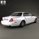 Jaguar XJ (X358) 2007 3d model