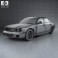 Jaguar XJ (X358) 2007 3d model