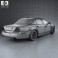 Jaguar XJ (X358) 2007 3d model