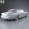 Jaguar XJ (X358) 2007 3d model