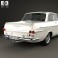 Opel Rekord (P2) 2-door sedan 1960 3d model