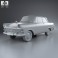 Opel Rekord (P2) 2-door sedan 1960 3d model