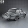 Skoda Octavia 1959 3d model
