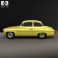 Skoda Octavia 1959 3d model