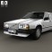 Volvo 744 sedan 1985 3d model