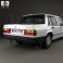 Volvo 744 sedan 1985 3d model