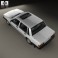 Volvo 744 sedan 1985 3d model