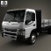 Mitsubishi Fuso Flatbed Truck 2013 3d model