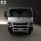 Mitsubishi Fuso Flatbed Truck 2013 3d model