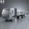 Mitsubishi Fuso Flatbed Truck 2013 3d model