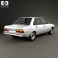 Peugeot 305 sedan 1977 3d model