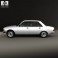 Peugeot 305 sedan 1977 3d model