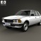 Peugeot 305 sedan 1977 3d model