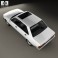 Peugeot 305 sedan 1977 3d model