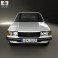 Peugeot 305 sedan 1977 3d model