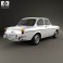 Volkswagen Type 3 (1600) sedan 1965 3d model