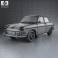 Volkswagen Type 3 (1600) sedan 1965 3d model