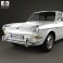 Volkswagen Type 3 (1600) sedan 1965 3d model