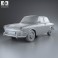 Volkswagen Type 3 (1600) sedan 1965 3d model