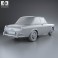Volkswagen Type 3 (1600) sedan 1965 3d model