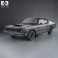 Dodge Demon 340 1972 3d model