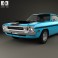 Dodge Demon 340 1972 3d model