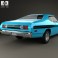 Dodge Demon 340 1972 3d model