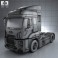 Ford Cargo XHR Tractor Truck 2011 3d model