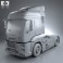 Ford Cargo XHR Tractor Truck 2011 3d model