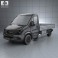 Mercedes-Benz Sprinter Drop Side Single Cab 2013 3d model