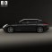 Porsche Panamera Turbo 2014 3d model