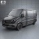 Mercedes-Benz Sprinter Panel Van SWB SR 2013 3d model